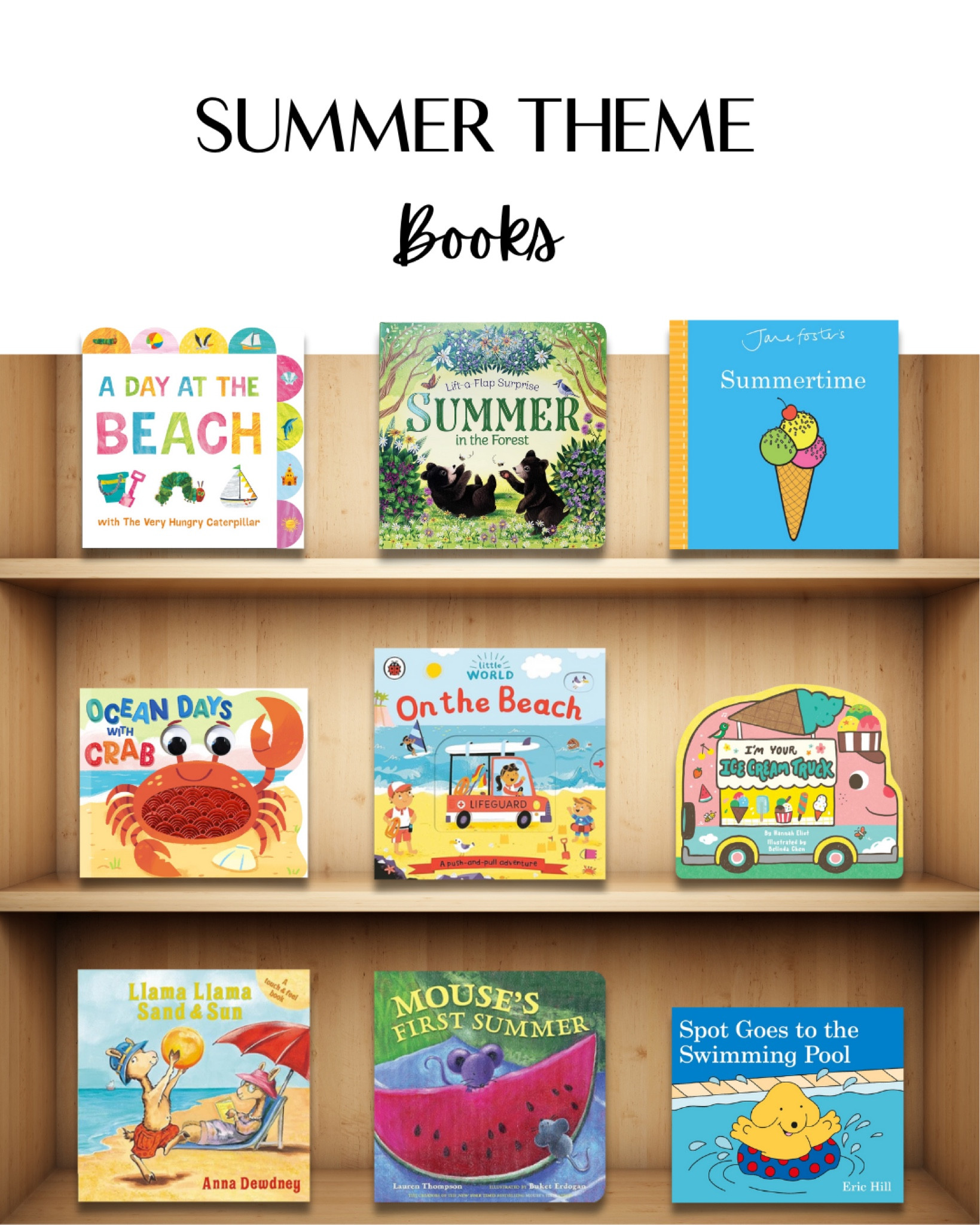 Introduce your little one to the magic of summer with enchanting books that capture the joys of the season. From delightful board books featuring beach adventures and picnics in the park to charming stories about playful animals enjoying sunny days, these summer-themed reads are perfect for snuggling up with your baby under the warm sunshine. Spark their imagination and create cherished memories with stories that celebrate the beauty and wonder of summer. Dive into a world of sunshine and smiles with these delightful reads.

#LTKBaby #LTKKids #LTKFamily