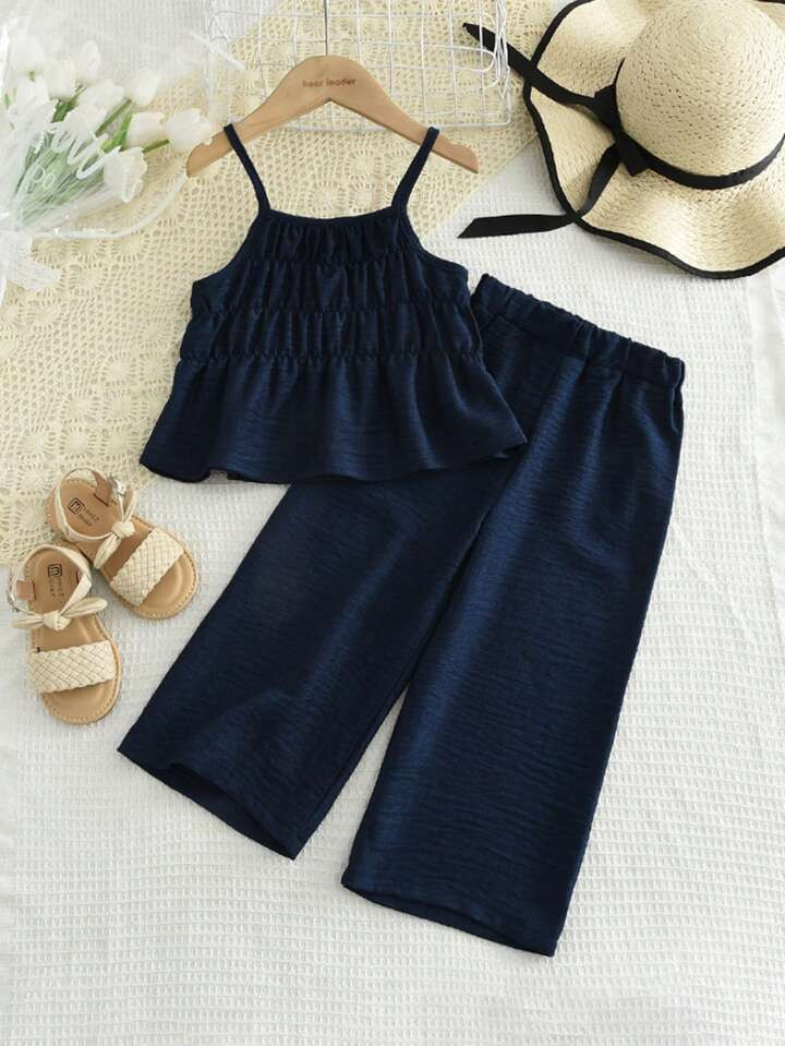 Navy Blue Co Ord | SHEIN
