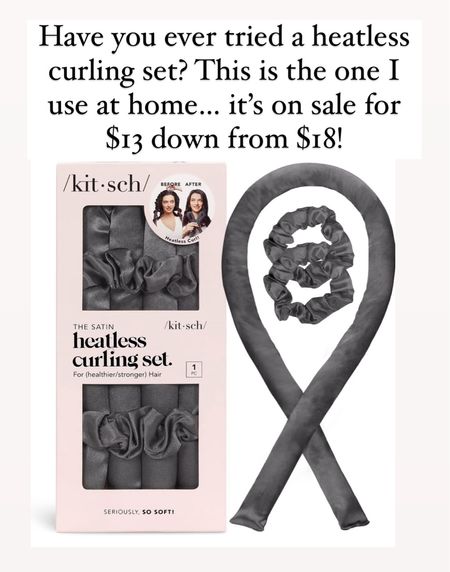 This heatless curling set is perfect! It creates the most beautiful waves in the hair. #amazon 

#LTKStyleTip #LTKBeauty