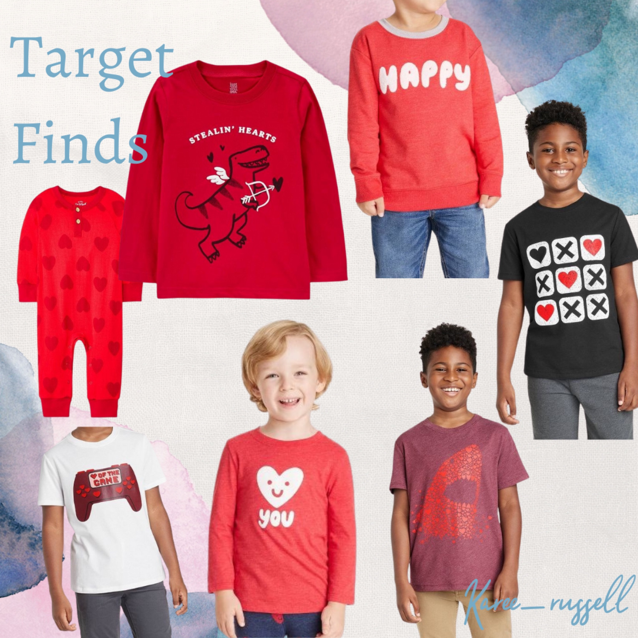 Loving these cute boy valentines shirts!! 
#valentines #targetfinds #target 

#LTKkids #LTKFind #LTKSeasonal