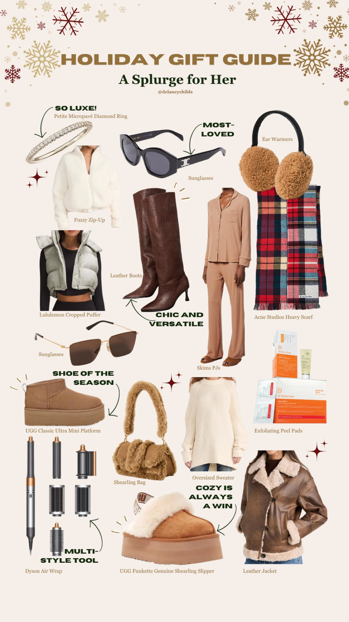 🎁✨ Gift Guide 2023 ✨🎁
A Splurge for Her

#LTKHoliday #LTKSeasonal #LTKGiftGuide