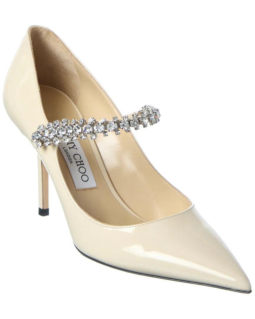 Jimmy Choo Bing 85 Patent Pump | Shop Simon