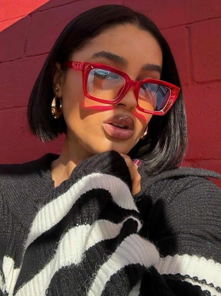 Red glasses | SHEIN