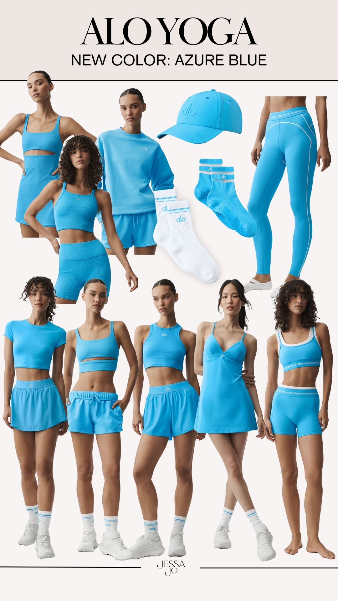 Alo yoga. Alo new arrivals. Alo yoga azure blue. Colorful summer activewear.

#LTKootd #LTKSeasonal #LTKActive