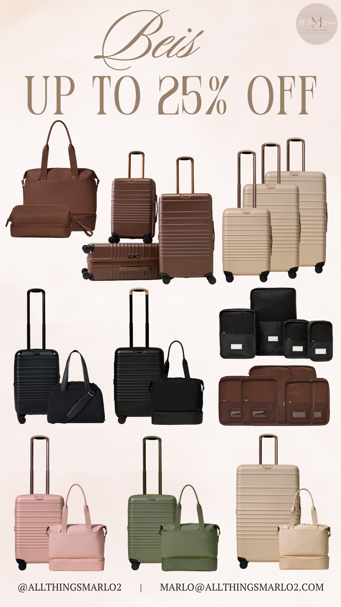 Beis up to 25% off sale 

 #LTKSeasonal #LTKSaleAlert #LTKTravel