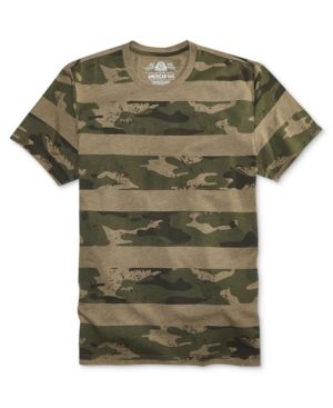 American Rag Men's Camo Stripe T-Shirt, Created for Macy's | Macys (US)