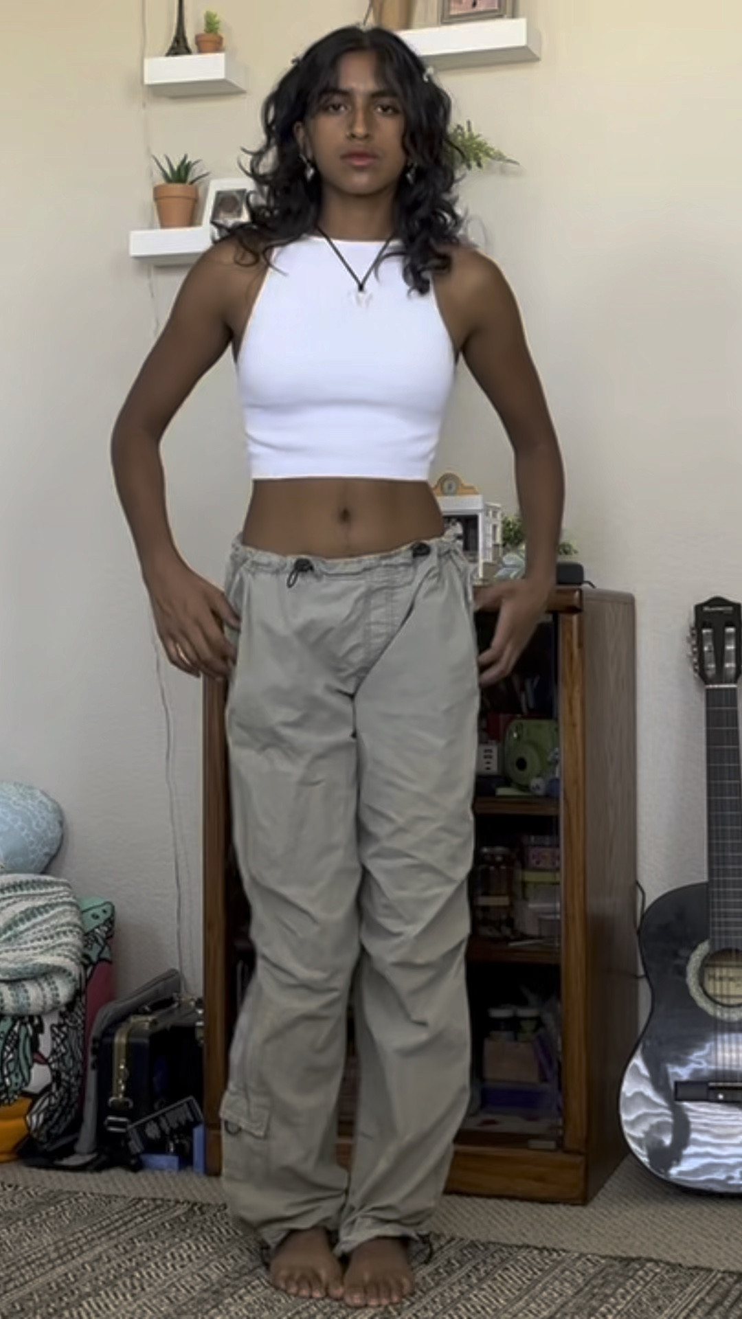 cargos and a tank are an easy outfit for back to school and will save you a lot of time in the morning! throw on a denim jacket if you need to cover up a little more!

#LTKBacktoSchool