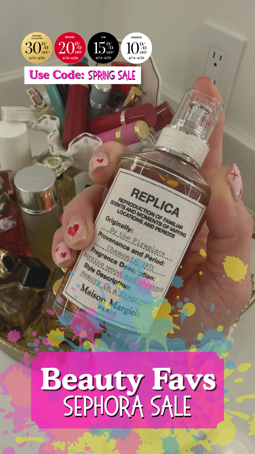 One of my favorite scents from Replica is part of the Sephora Sale! Smells so good, I also added some of my other favorites perfumes and beauty favorites 💫💄


sephora sale, beauty finds, makeup favs, perfumes, scents, sale alert 

 #LTKgrwm #LTKSaleAlert #LTKBeauty
