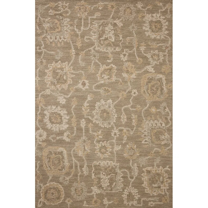 Chris Loves Julia x Loloi Dorothea Oak / Natural Area Rug | Wayfair North America