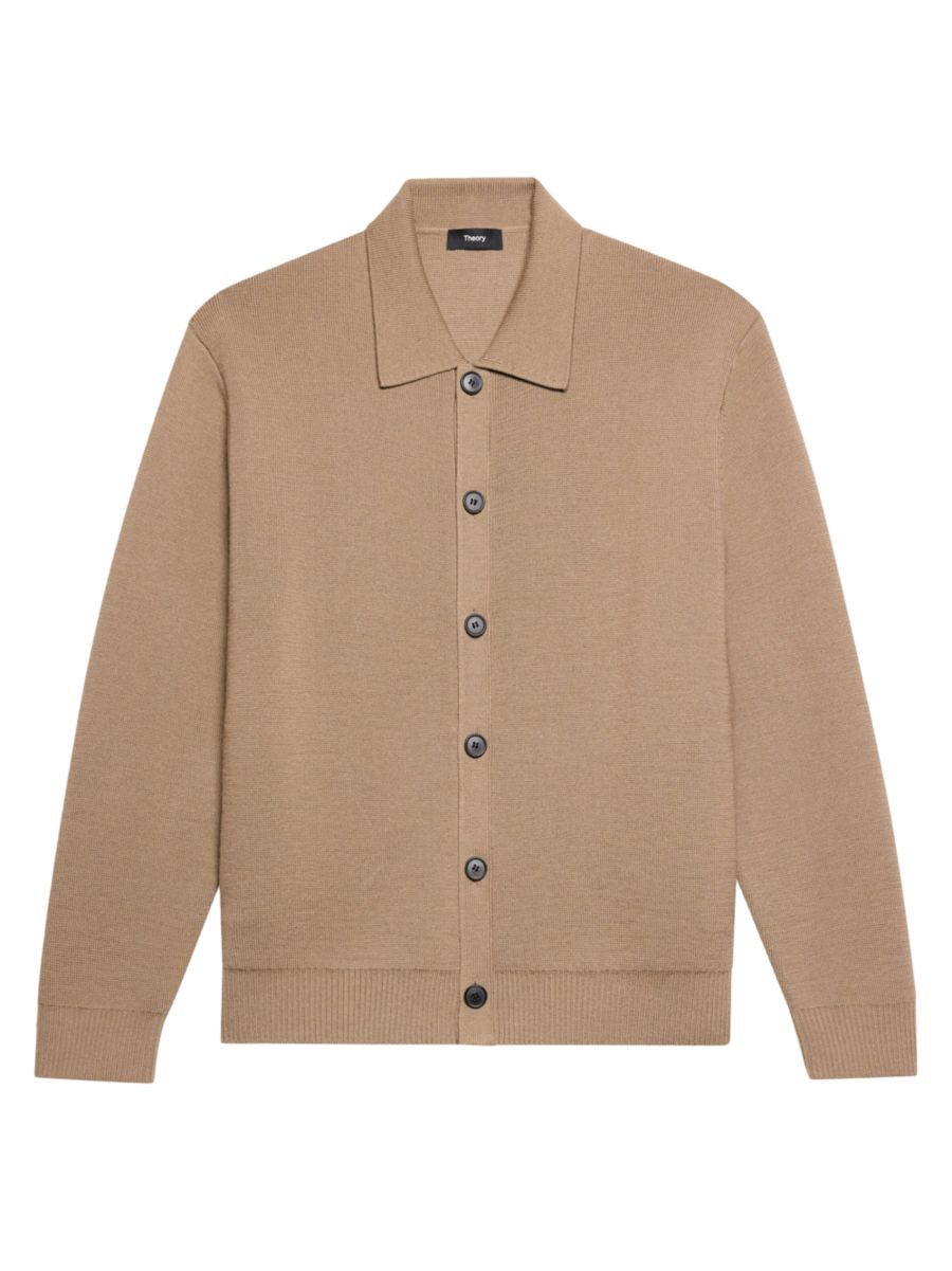 Theory Cameron Wool Cardigan | Saks Fifth Avenue