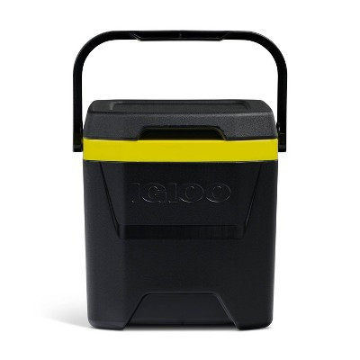 Igloo Cool 18 Cans/12 qt Transformative Hard-Sided Cooler - Black/Livewire Yellow | Target