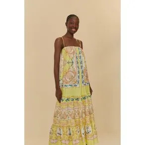 Vestido Longo Estampado La Sirena | Farm Rio (BR)