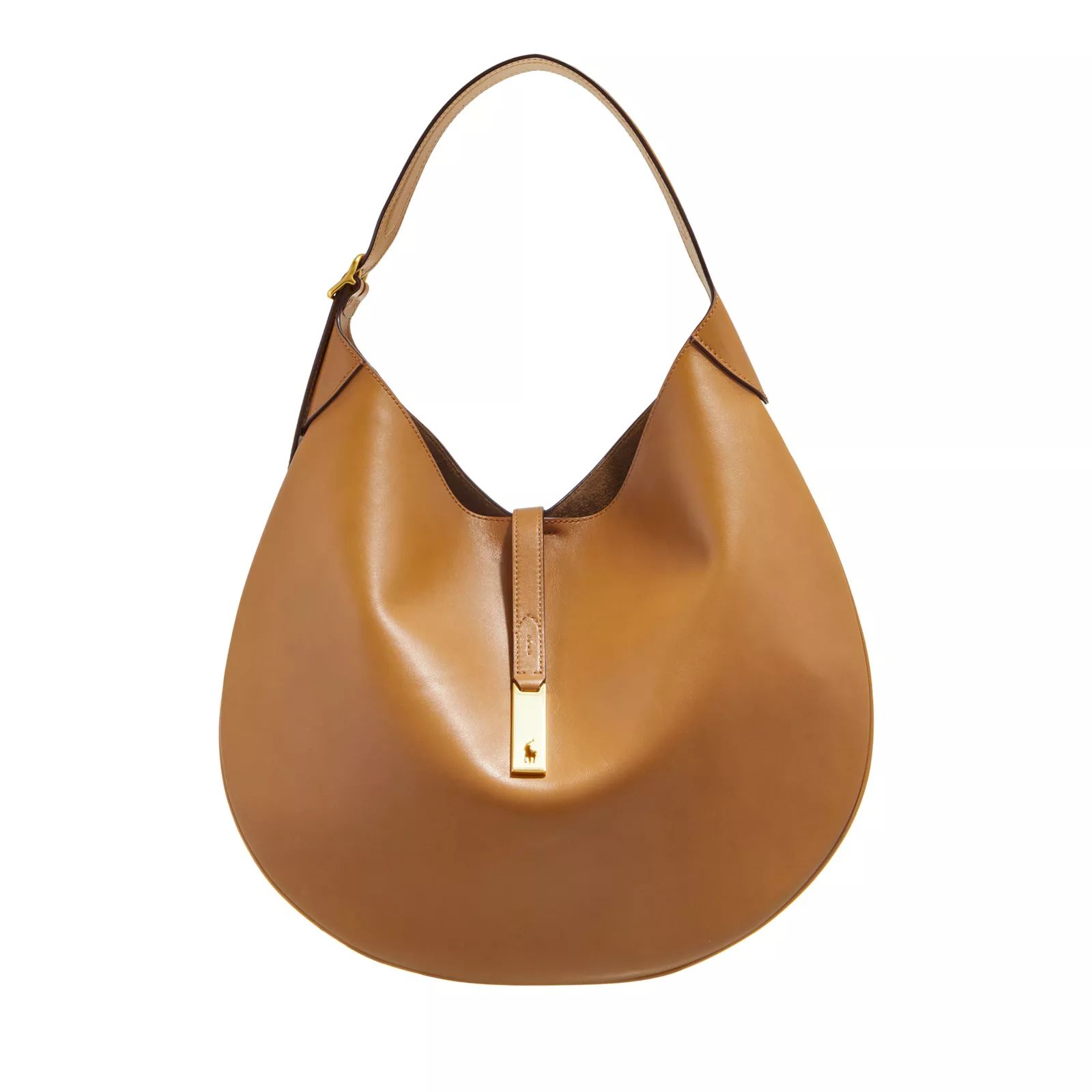 Polo Ralph Lauren Shoulder Bag Medium Tan | Schultertasche | Fashionette (DE)
