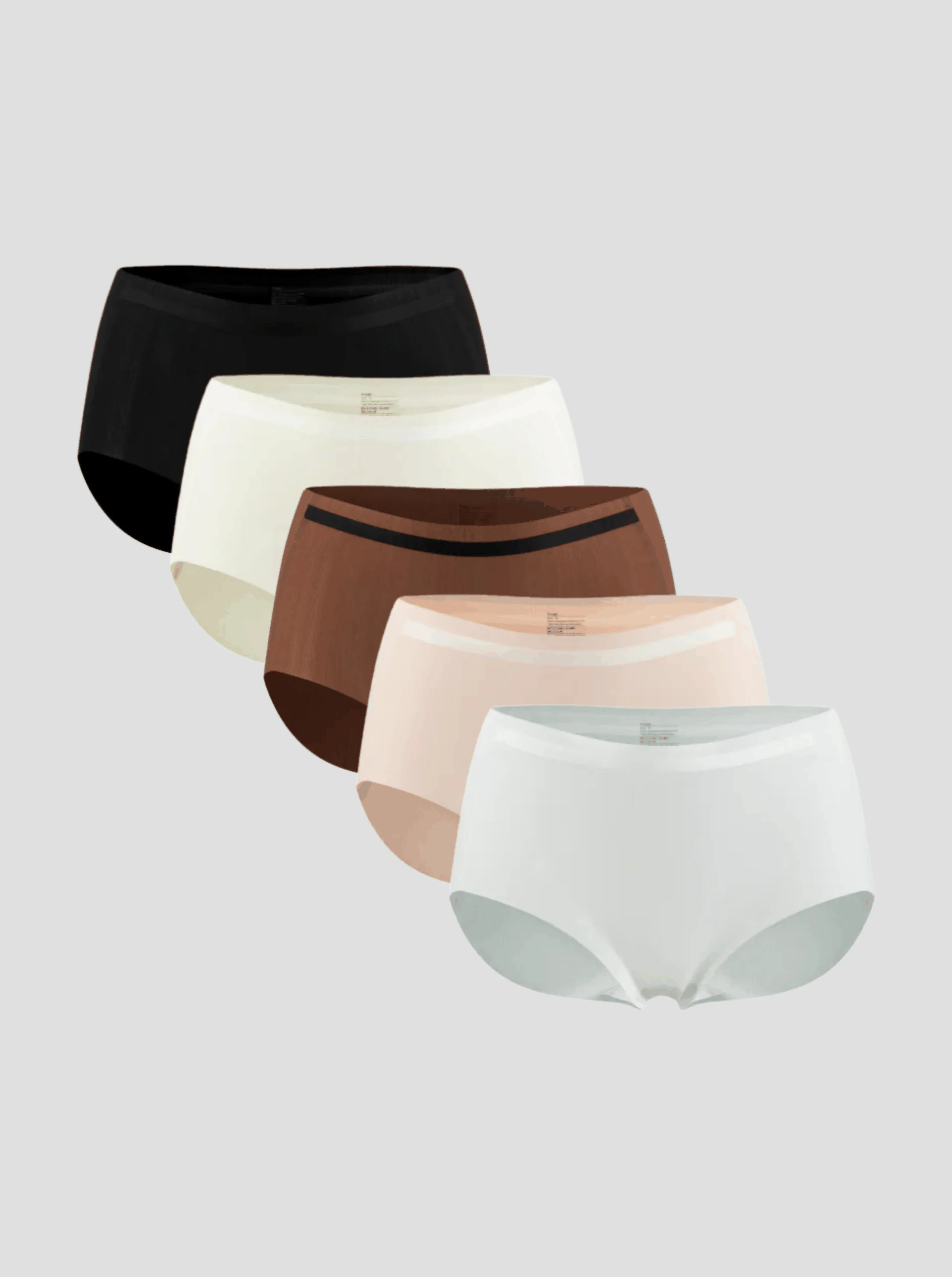 NuAir Mesh Raw Brief - 5-Pack Seamless, Breathable, Ultra-Light Fabric | Nuage