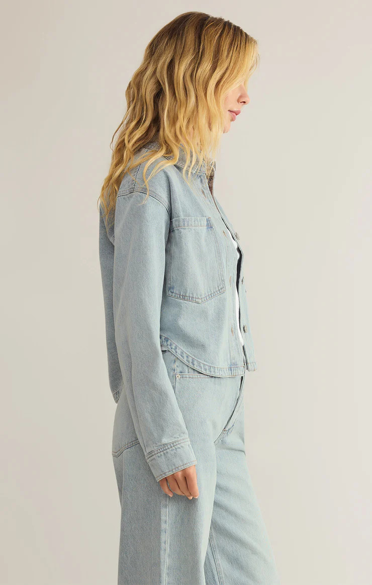 All Day Cropped Denim Jacket | Z Supply