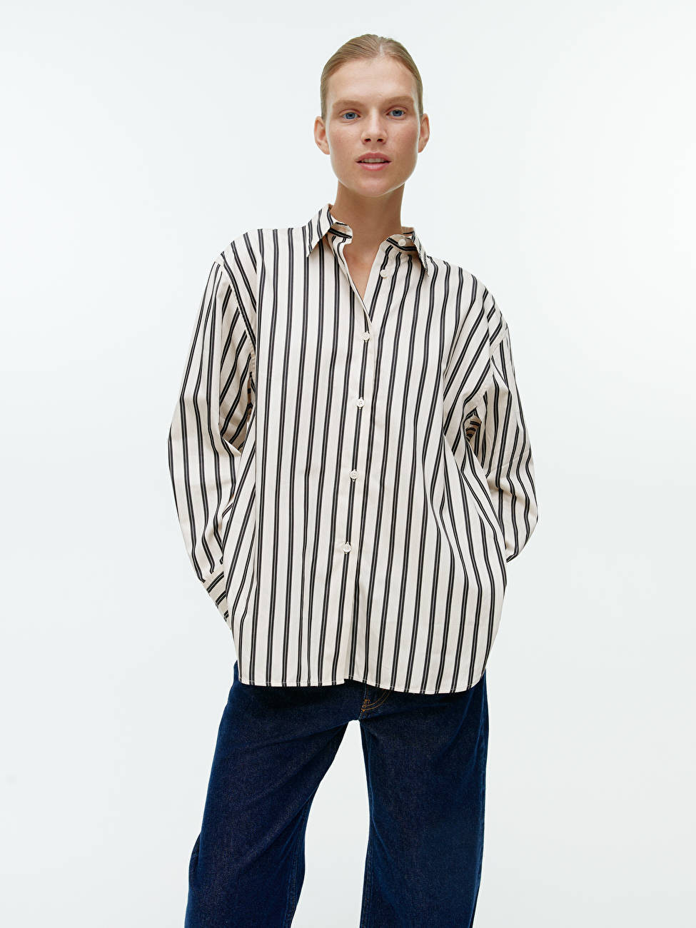 Relaxed Poplin Shirt | ARKET (US&UK)