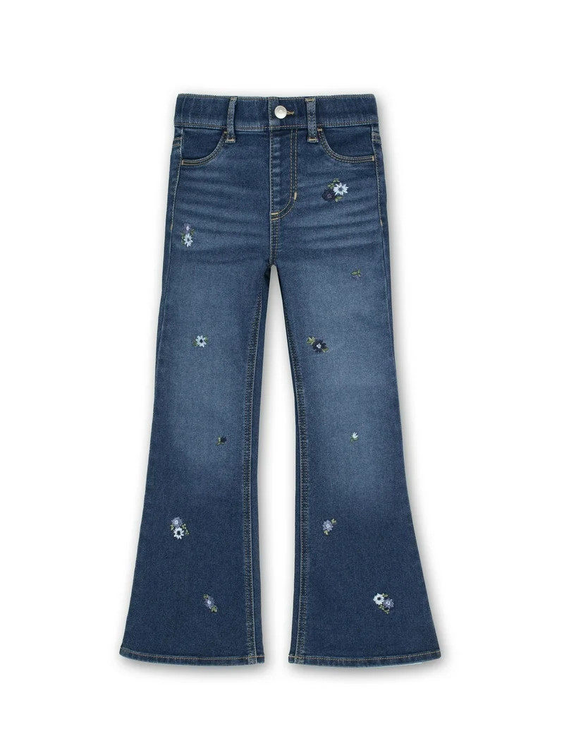 Wonder Nation Girls Fashion Flare Jegging, Sizes 4-18 & Plus | Walmart (US)