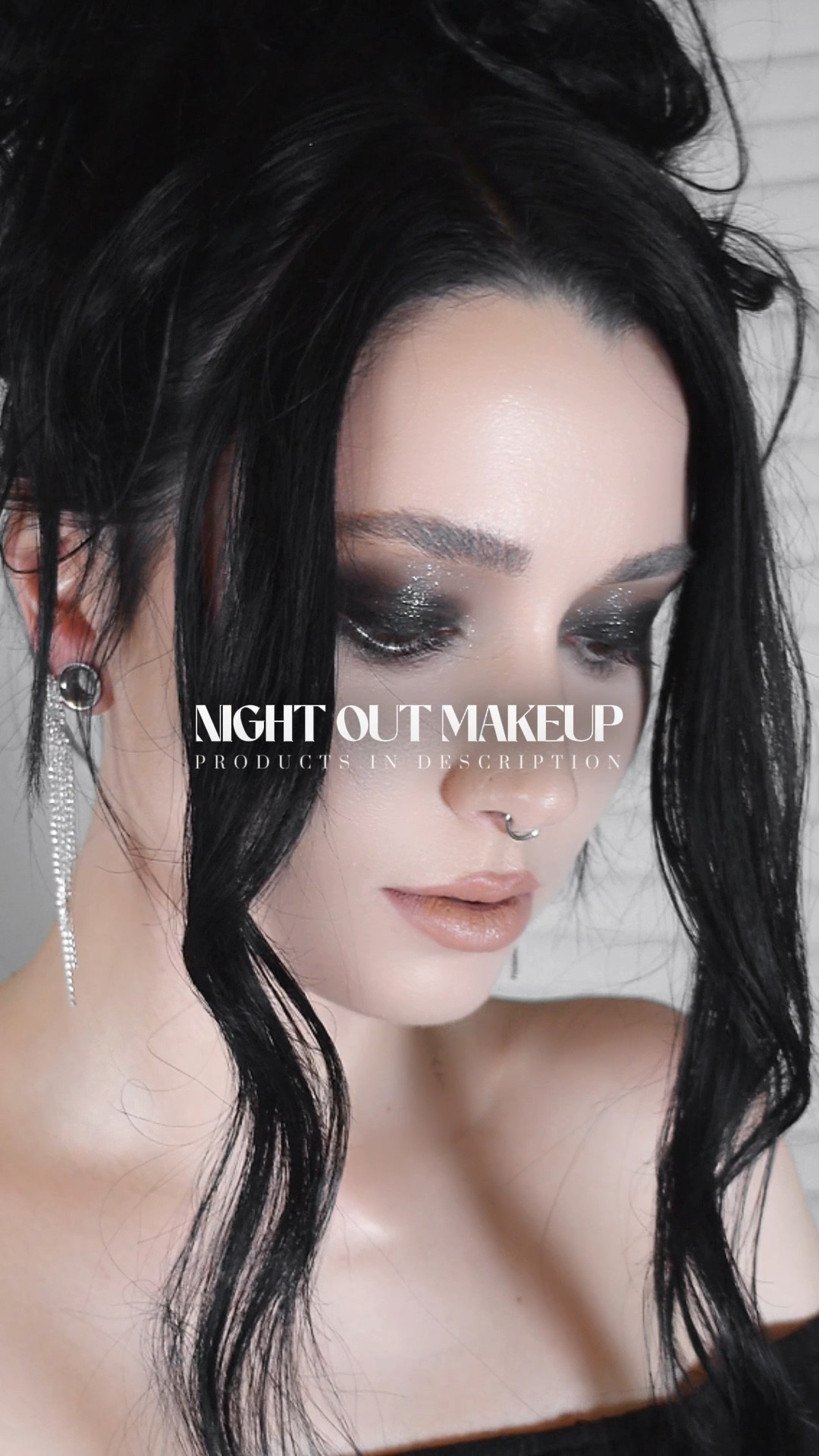 night out/date night makeup 🖤 #smokeyeye #valentinesmakeup

#LTKBeauty