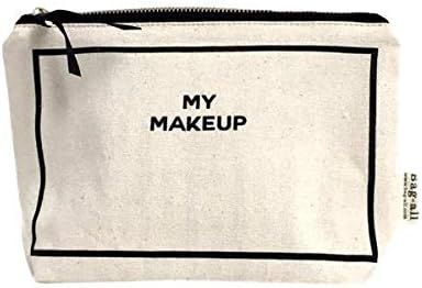 Bag-all Women's My Makeup Lined Travel Pouch, Natural/Black, One Size | Amazon (US)