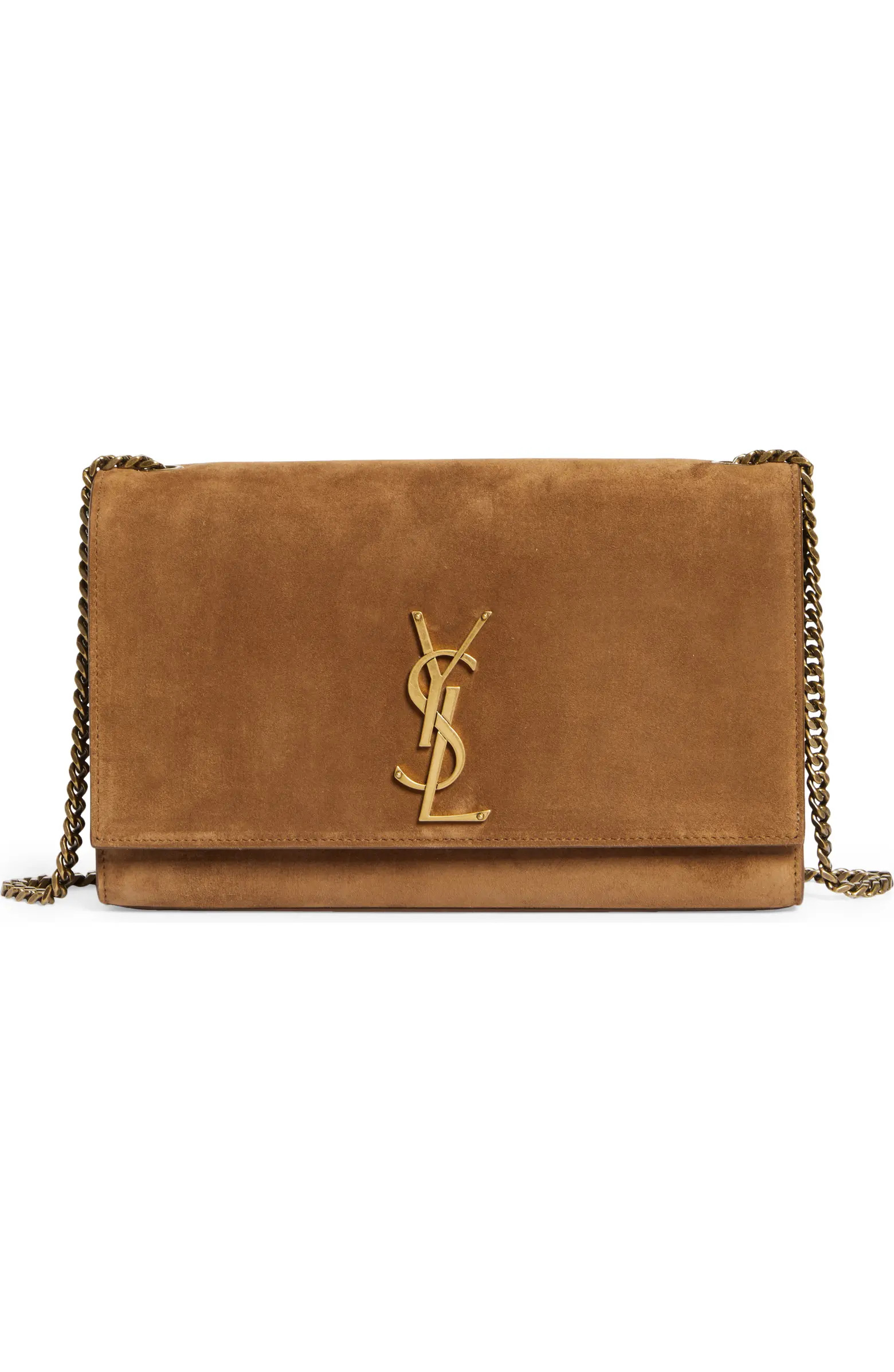 Saint Laurent Medium Kate Suede Shoulder Bag | Nordstrom | Nordstrom