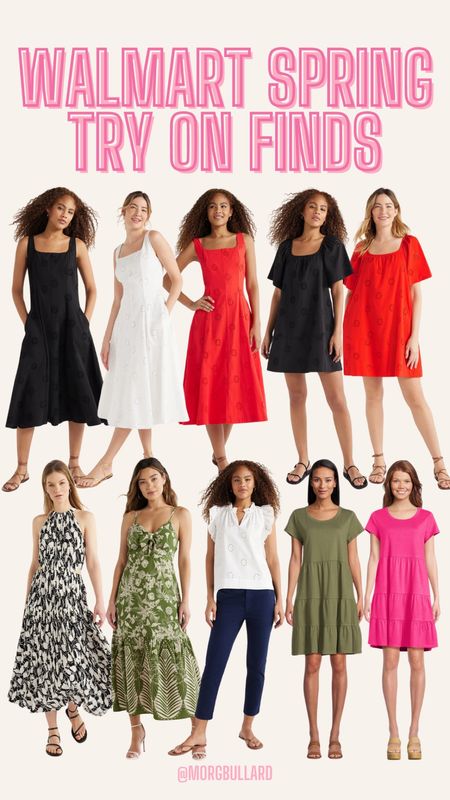 Walmart Spring Outfits | Spring Dresses | Spring Tops 

#LTKfindsunder100 #LTKfindsunder50 #LTKstyletip