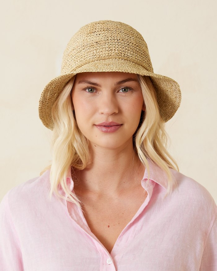 Crochet Raffia Fedora Hat | Tommy Bahama