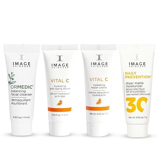 IMAGE Skincare, Five Star Favorites Introductory Skin Care 4 Step Regimen Set for Brighter, Healt... | Amazon (US)