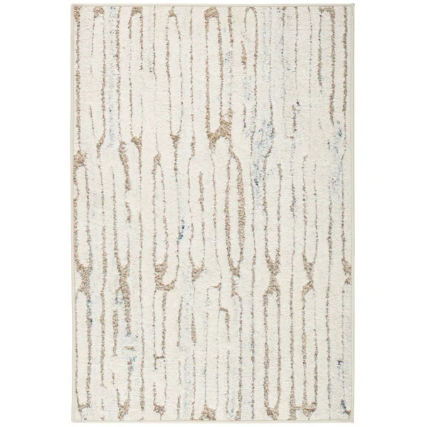 Malone Oatmeal Machine Washable Rug | Perigold