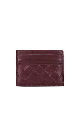 Intrecciato Credit Card Case | FWRD 