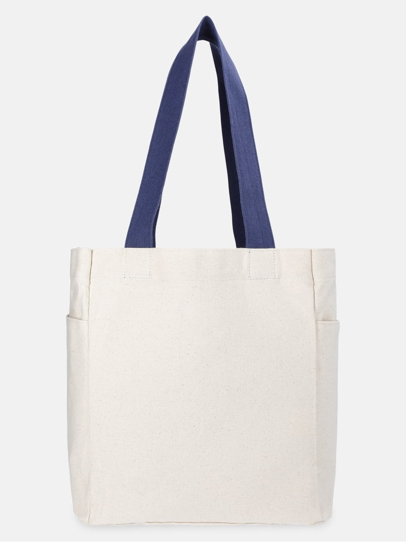 No Boundaries Women's Americana North/South Tote Bag, Natural | Walmart (US)