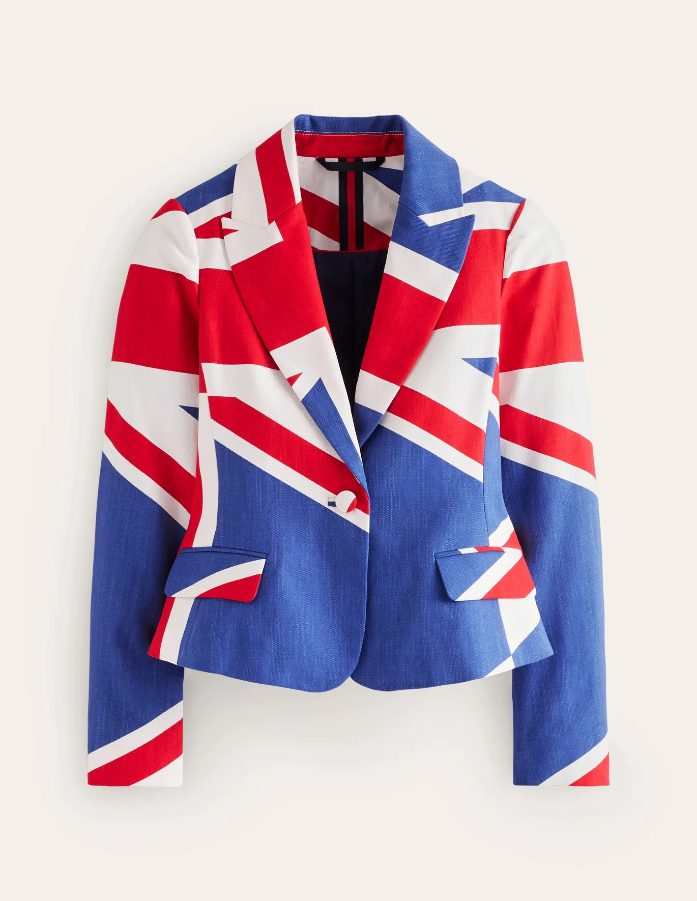 Fitted Printed Blazer | Boden (US)