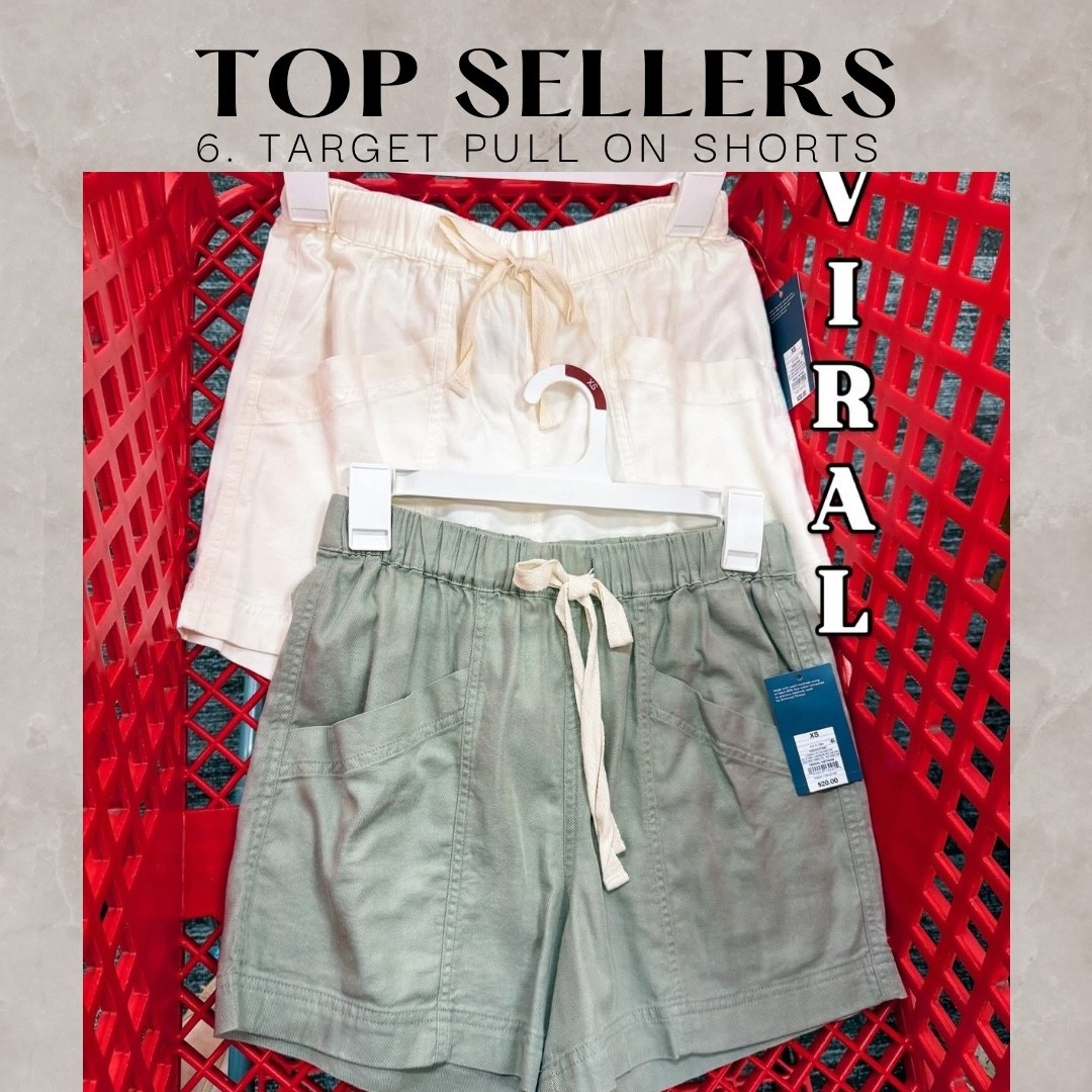 Weekly best seller 
Target pull on shorts 

#LTKgrwm #LTKootd #LTKmomlife