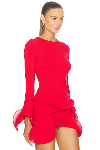 Wave Sleeve Top | FWRD 