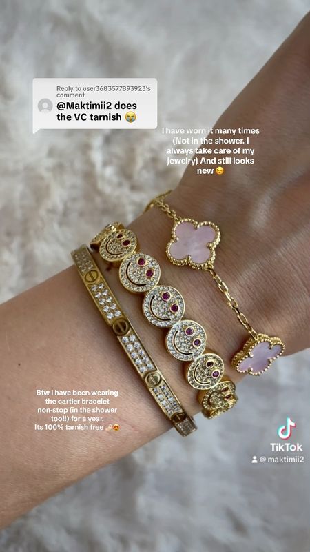 Jewelry bracelets dhgate vca flower bracelet #smileyfacebracelet cartier 

#LTKCyberWeek #LTKfindsunder100 #LTKfindsunder50