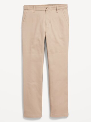 Slim Built-In Flex Chino School Uniform Pants for Boys | Old Navy (US)