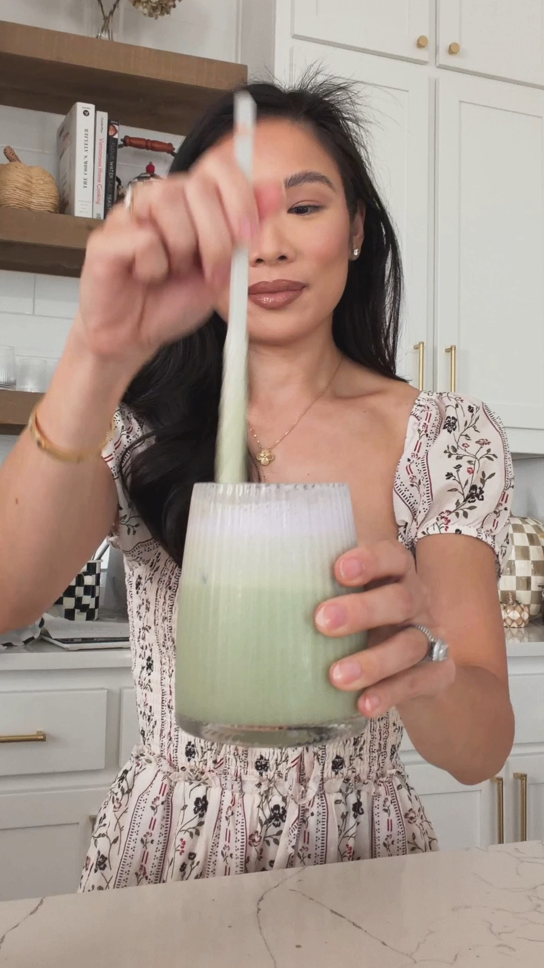 Make an iced ube matcha latte with me! This is my favorite matcha to use and the ube creamer is limited edition. We’ve had these ribbed glasses for years and they are perfect for everyday and hosting.

#LTKmomlife #LTKHome #LTKfoodie