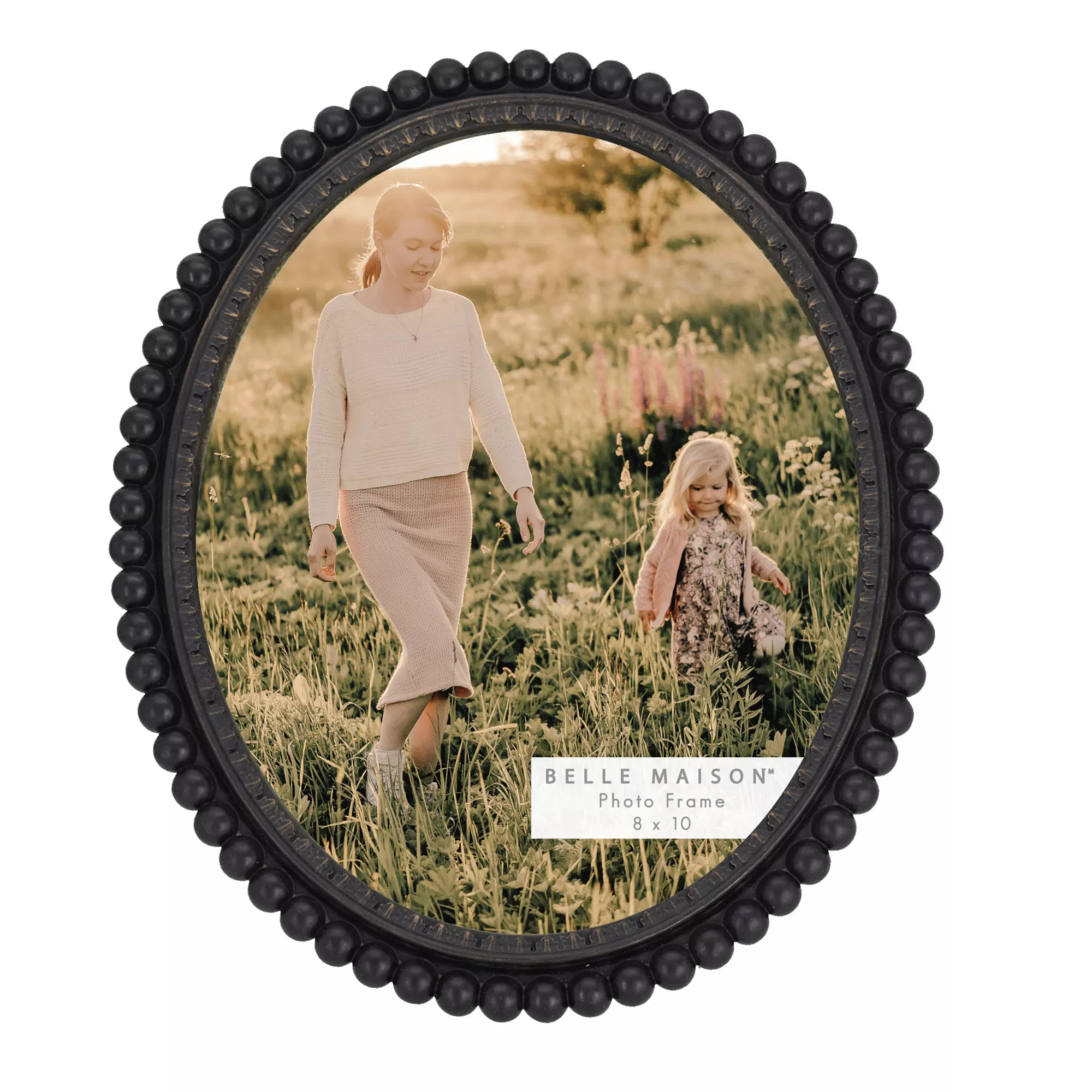 Belle Maison Oval Bead 8" x 10" Tabletop Photo Frame | Kohl's