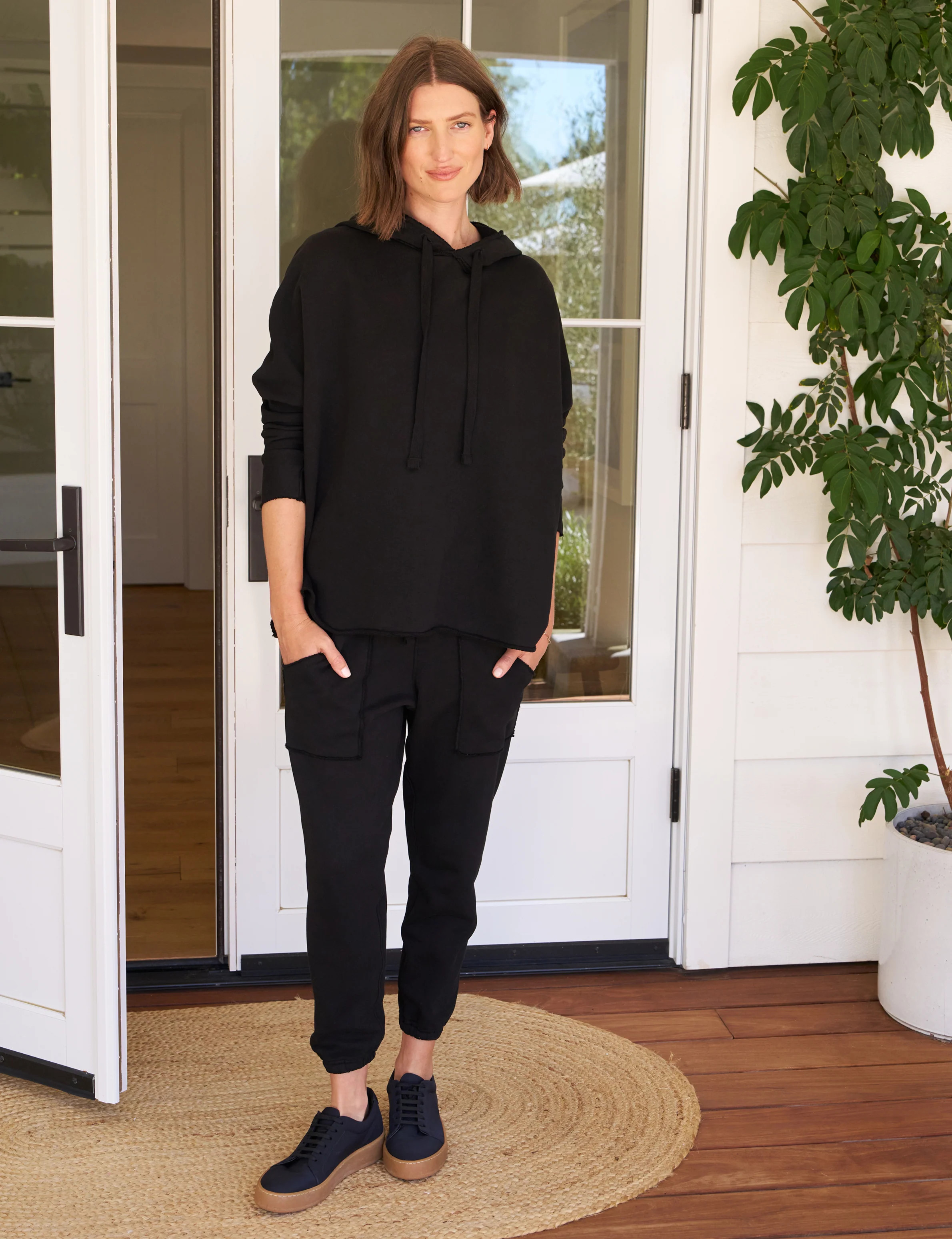 VENICE TRAVEL SET Black | Frank & Eileen