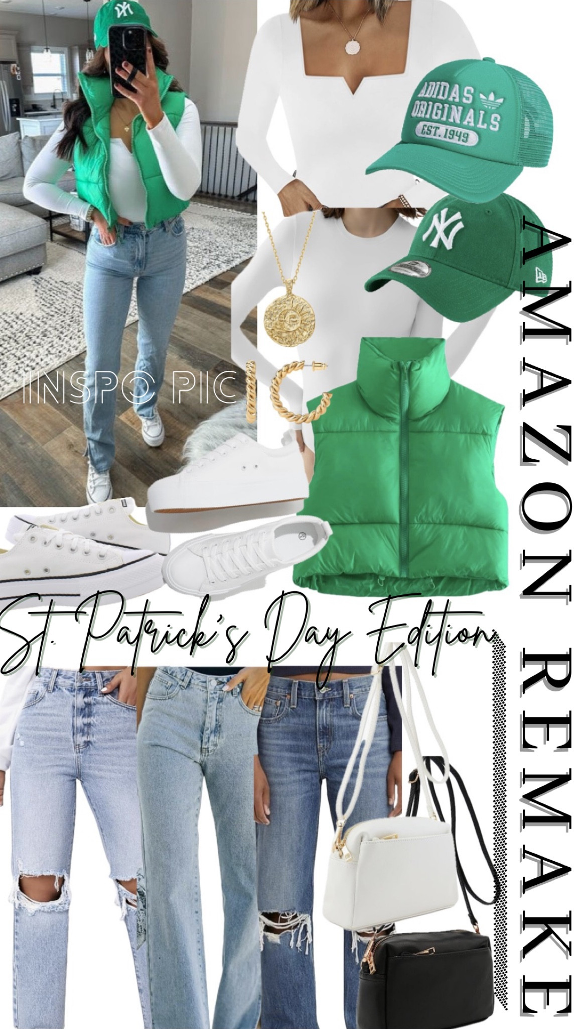 St. Patrick’s Day Outfit 🍀

Amazon Outfit Remake | Pinterest Inspired. 

#LTKstyletip #LTKmidsize #LTKfindsunder100