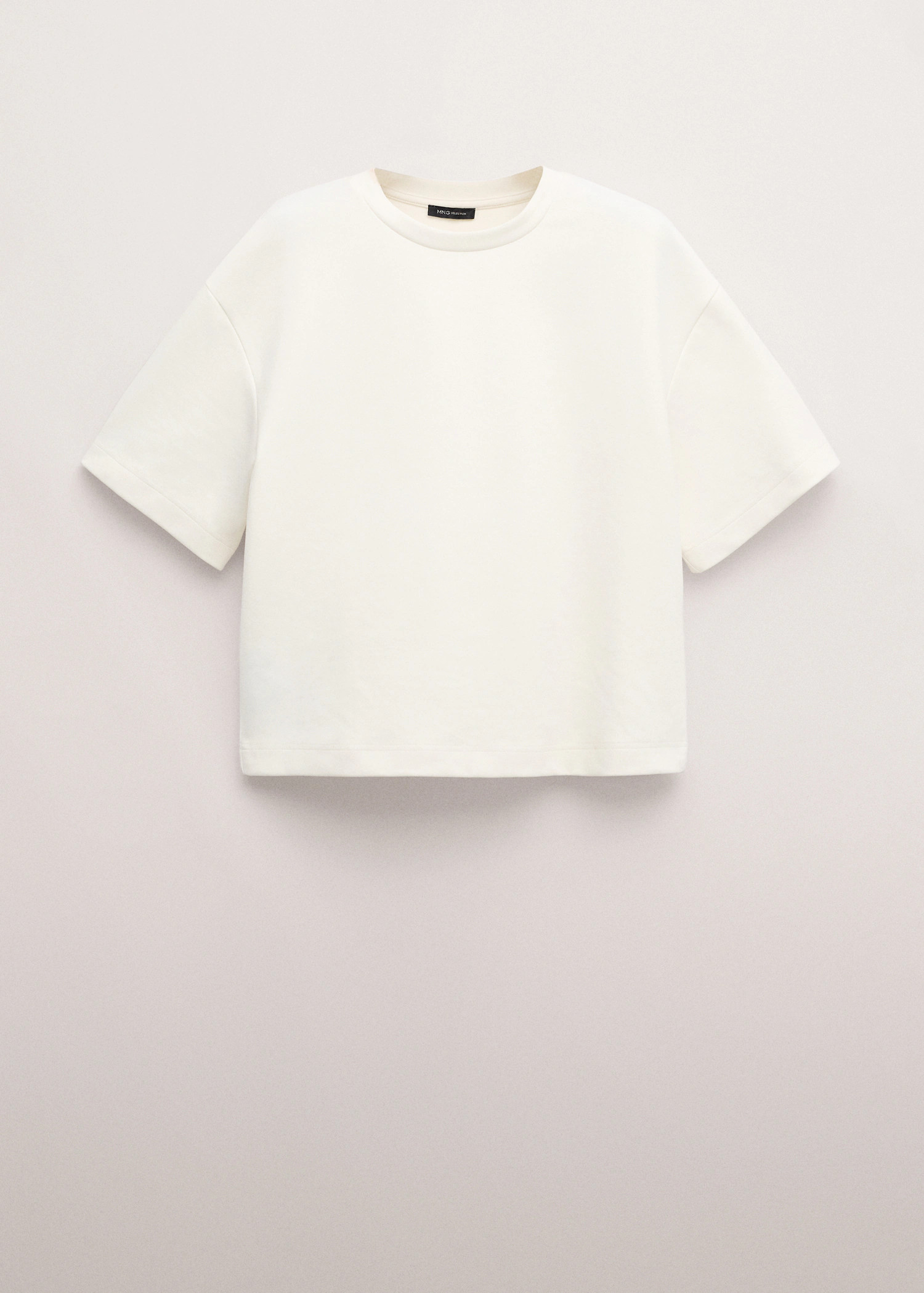 Oversized cotton t-shirt | MANGO (UK)