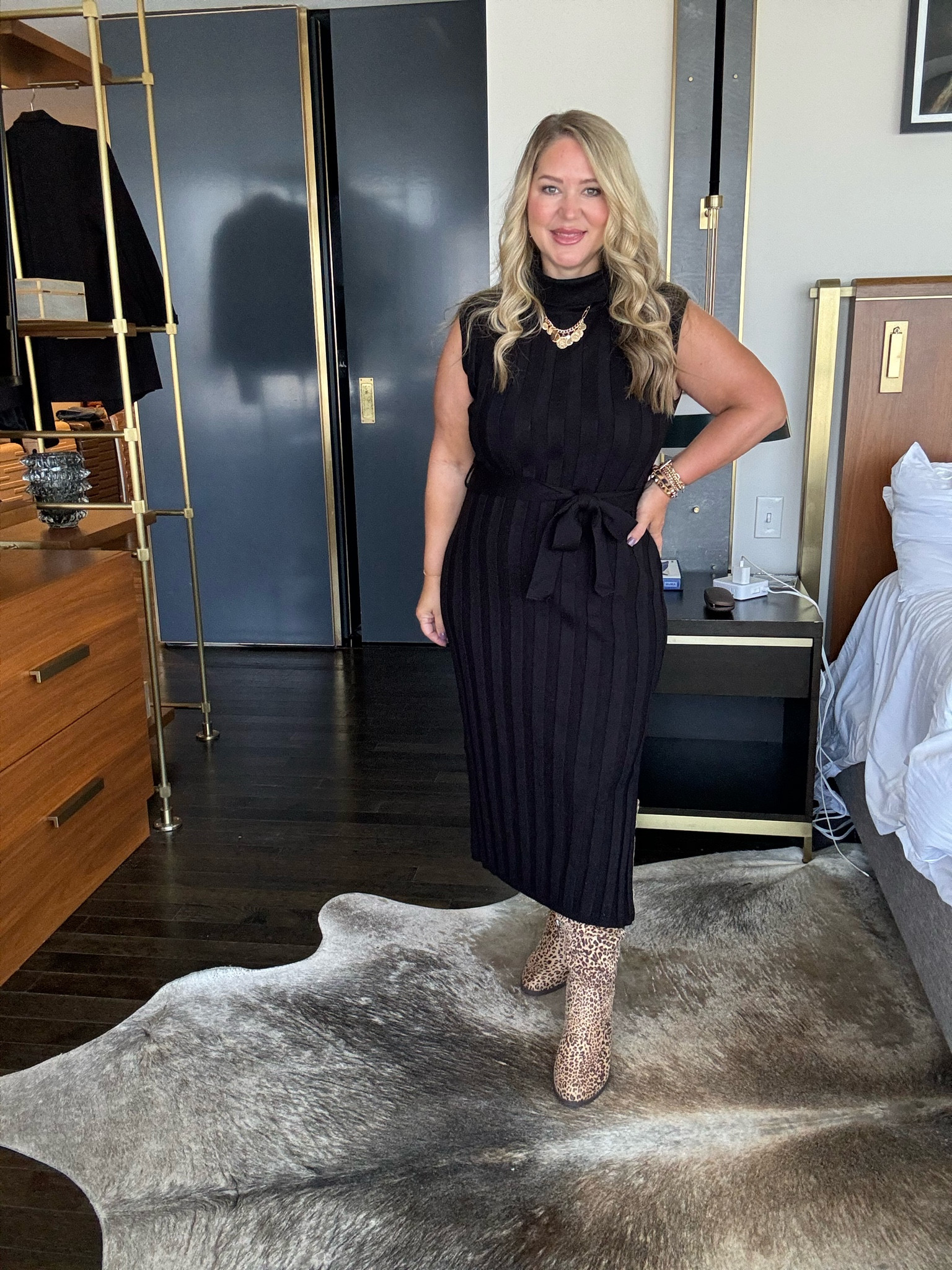 Dress size large
Boots tts

#LTKMidsize #LTKOver40 #LTKStyleTip