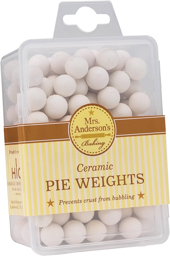 Mrs. Anderson's Baking Ceramic Pie Crust Weights, Natural Ceramic Stoneware | Amazon (US)