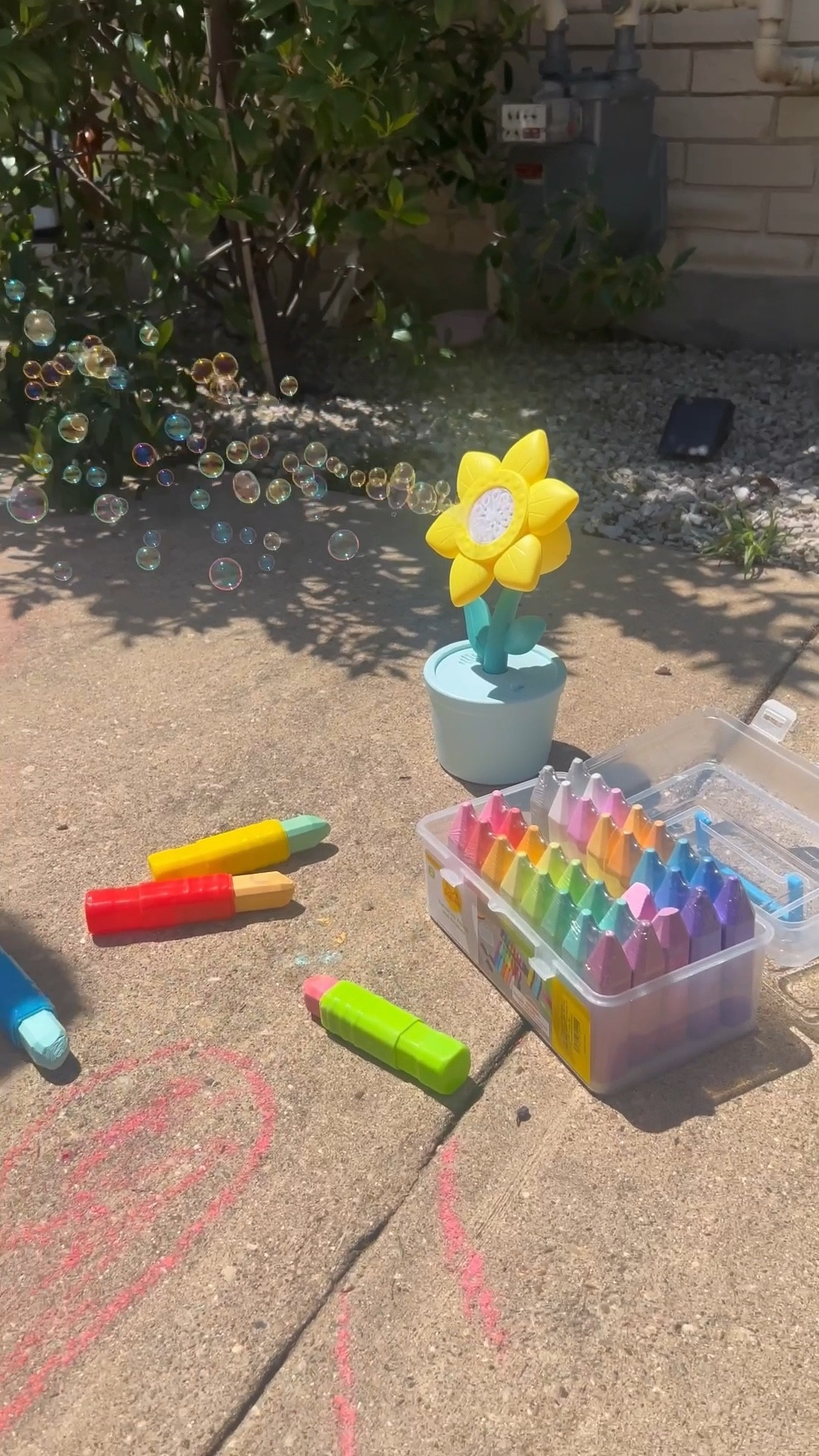 Some fun in the sun today with our new $10 bubble machine & chalk from Target’s SunSquad spring toys! 🌼🎨  #LTKwatch #LTKspring #LTKfun #LTKtoddler #LTKmom #LTKoutdoors #LTKbaby #LTKkids #LTKtarget

#LTKBaby #LTKKids #LTKHome