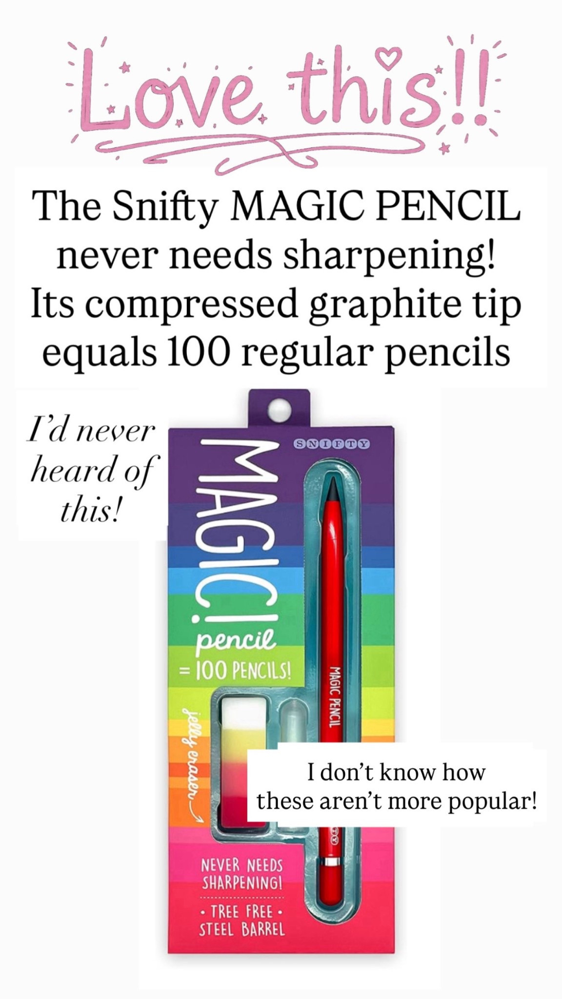 Magic pencil for kids 

#LTKGiftGuide