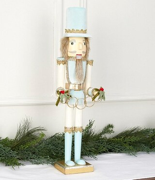 Southern Living Twelve Days of Christmas Collection Five Golden Rings Nutcracker Figurine | Dilla... | Dillard's