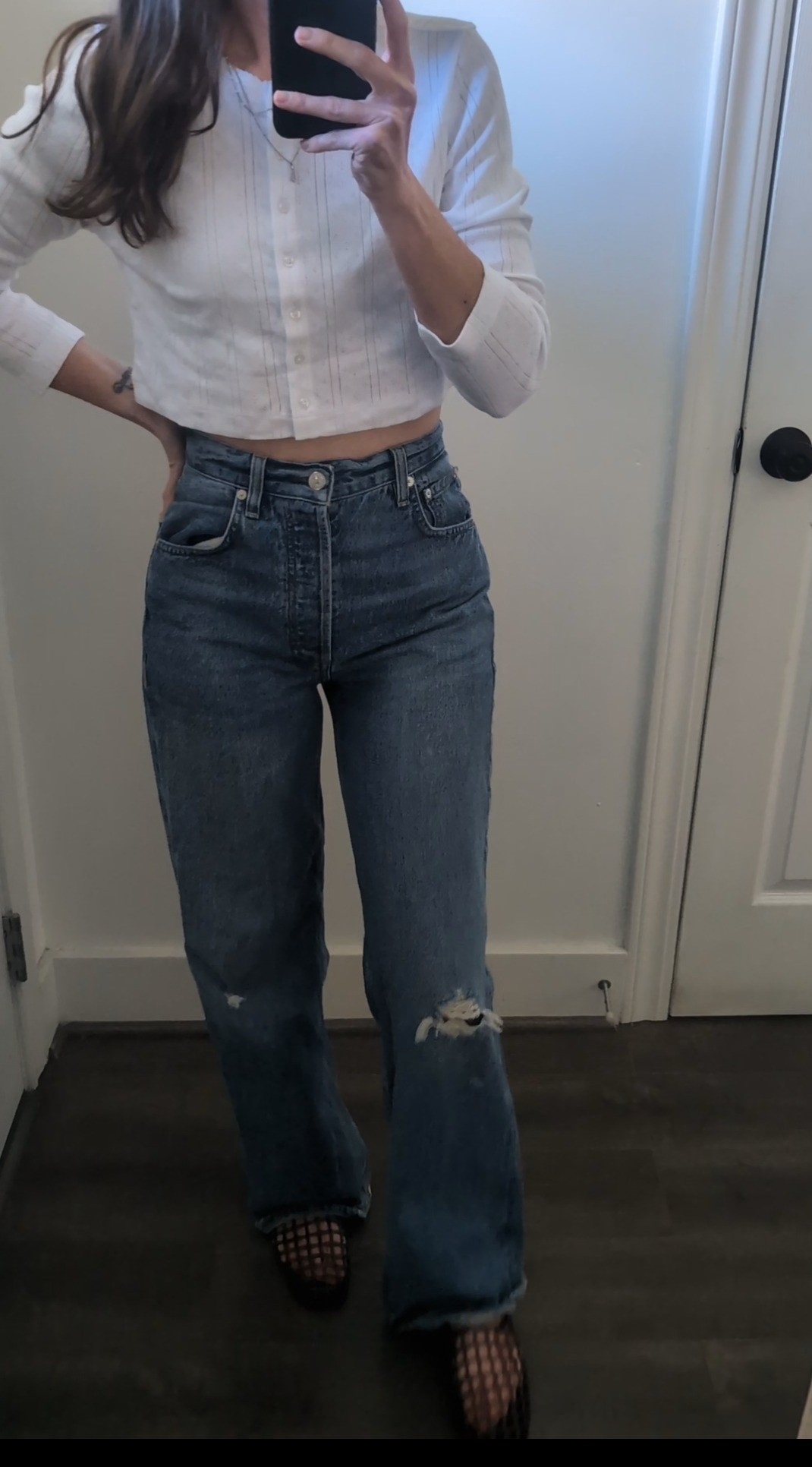 Early spring outfit idea, casual realistic outfit 

#LTKootd