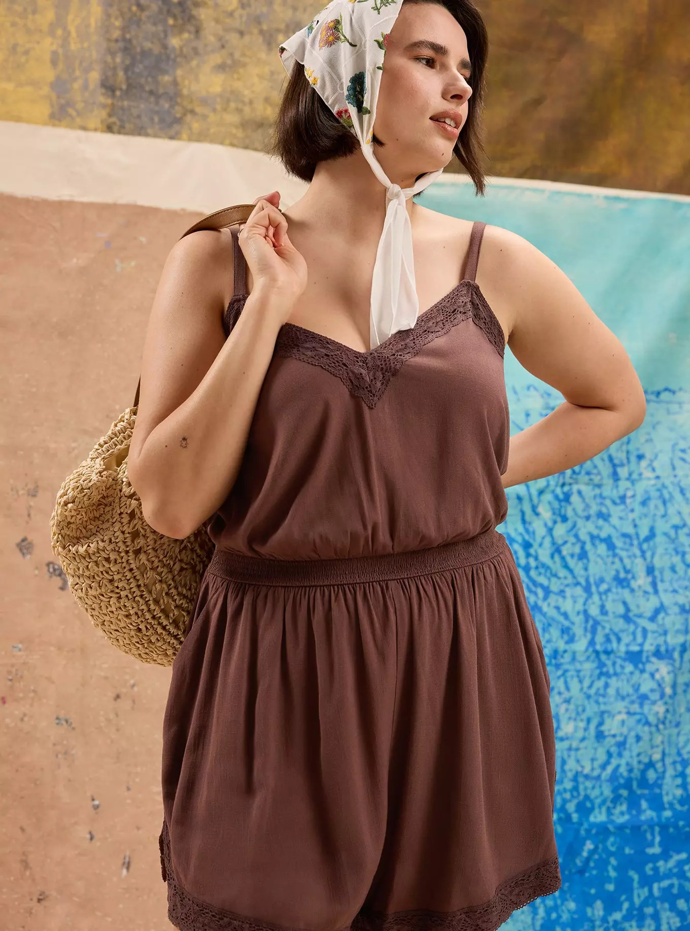 Festi V-Neck Romper | Torrid (US & Canada)