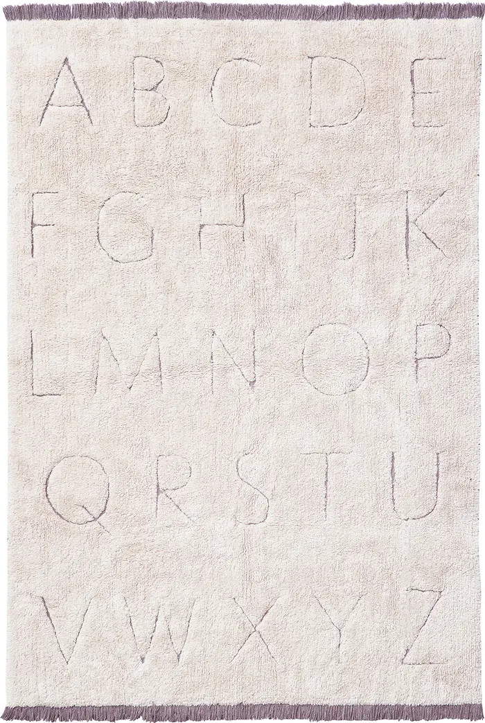 Lorena Canals RugCycled ABC Washable Cotton Blend Rug | Nordstrom | Nordstrom