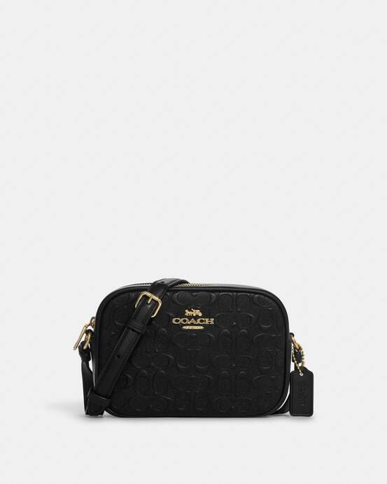 Mini Jamie Camera Bag In Signature Leather | Coach Outlet CA