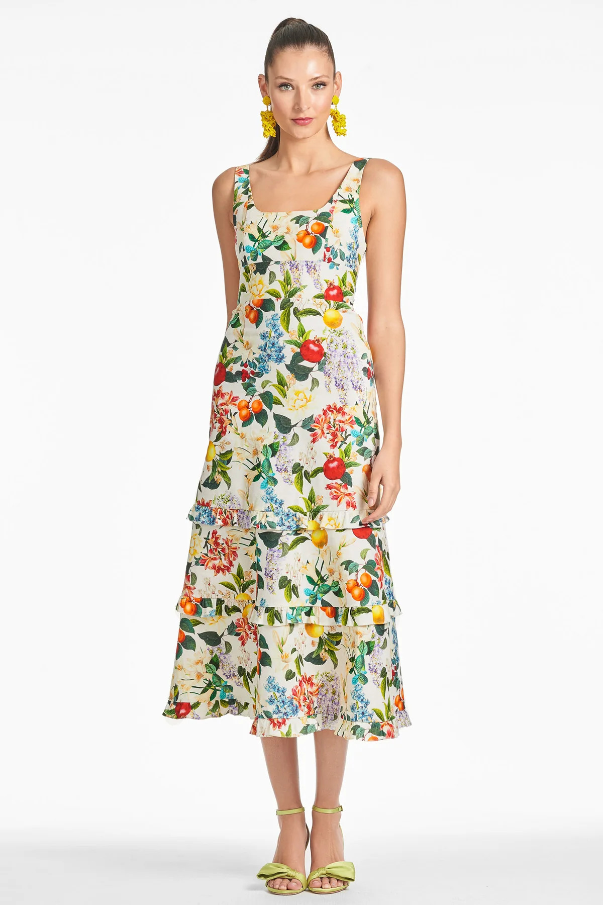 Caterina Dress - Giorno Giardino | Sachin and Babi